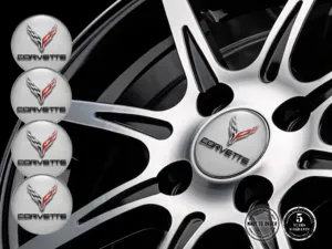 Chevrolet  Adesivo su Cerchi Design Silicone Alta Qualità